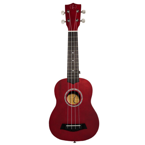 BONES SP200S-RD Ukelele Soprano de Linden Color Rojo Satinado