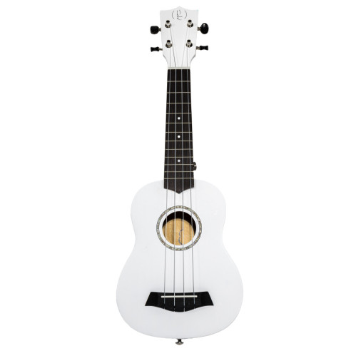 BONES SP200S-WH Ukelele Soprano de Linden Color Blanco Satinado