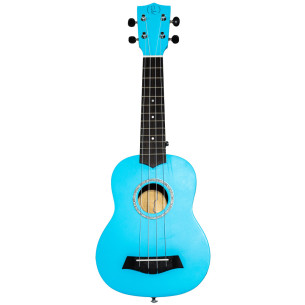 BONES SP200S-LB Ukelele Soprano de Linden Azul Cielo Satinado