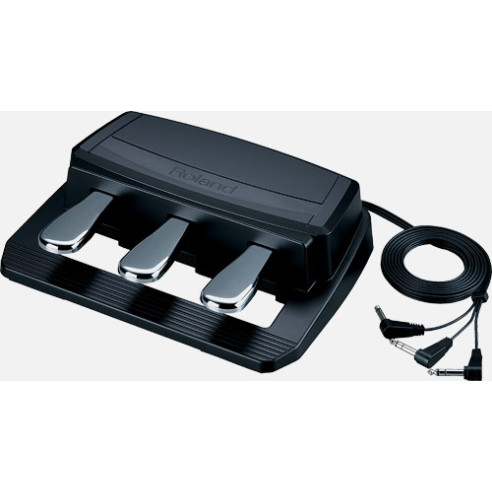 comprar pedalera para piano digital Roland, Pedalera con 3 pedales Roland RPU-3 compatible con RD800, FP-7F y RD700.