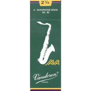 Caja 5 cañas Saxo Tenor Java Verde nº2 1/2