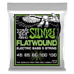 Compra 2816 5 Cuerdas Regular Slinky Flatwound 45-130 online | MusicSales