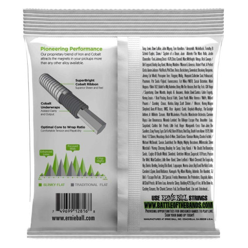 Compra 2816 5 Cuerdas Regular Slinky Flatwound 45-130 online | MusicSales