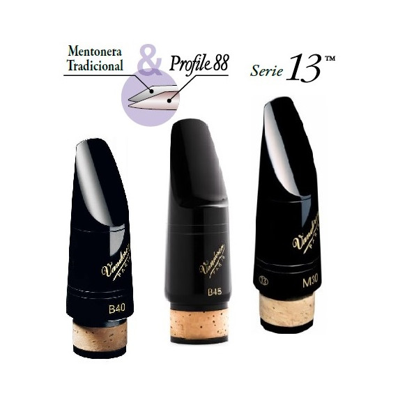 Vandoren TRADICIONAL B-40 CM307 Boquilla Clarinete Vandoren TRADICIONAL B-40 CM307 Boquilla Clarinete