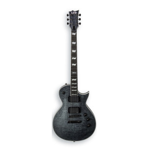 LTD EC-401 QM - See Thru Black Satin - Limited Edition