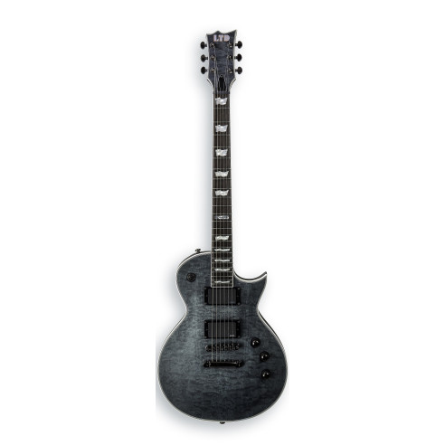 LTD EC-401 QM - See Thru Black Satin - Limited Edition