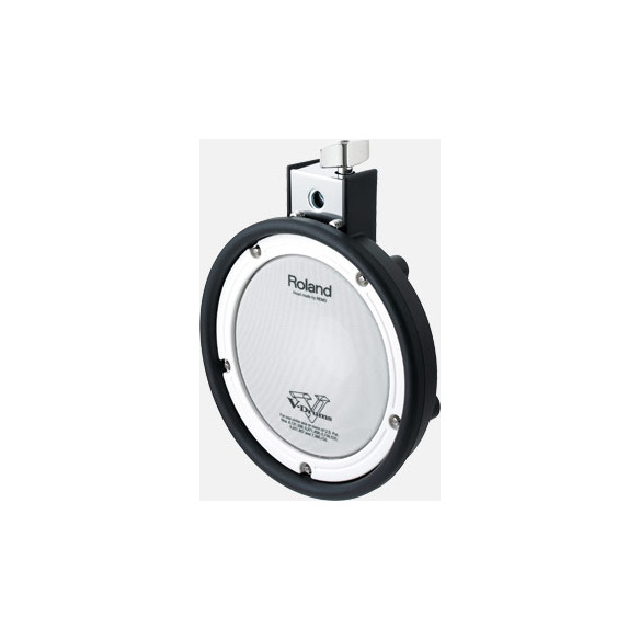Roland PDX-6, el más pequeño de los pads de la serie V-pads, ofrece doble trigger con malla de 6.5" y un aro de 8"