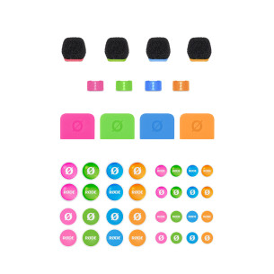 Colors 3 Set de 4 Antivientos Wireless Go/Lavalier