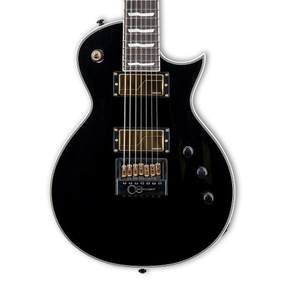 LTD EC-1007BARITONE EVERTUNE Black Guitarra Eléctrica 7 Cuerdas