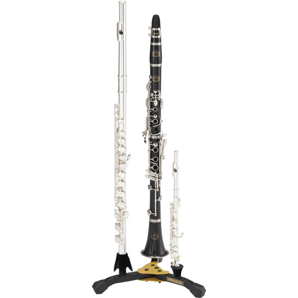 HERCULES DS-543B Soporte Flautín2 Clarinetes/Flauta HERCULES DS-543B Soporte Flautín2 Clarinetes/Flauta