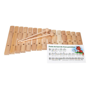 Xilófono 15 Notas Arce Natural 11210