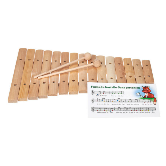 Xilófono 15 Notas Arce Natural 11210