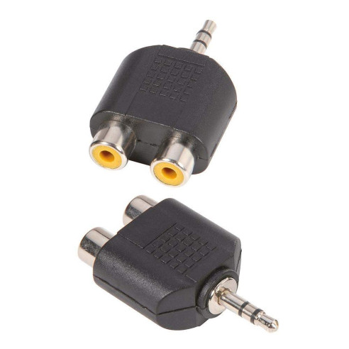 Compra Adaptador 2 RCA H - Minijack M 7550 online | MusicSales