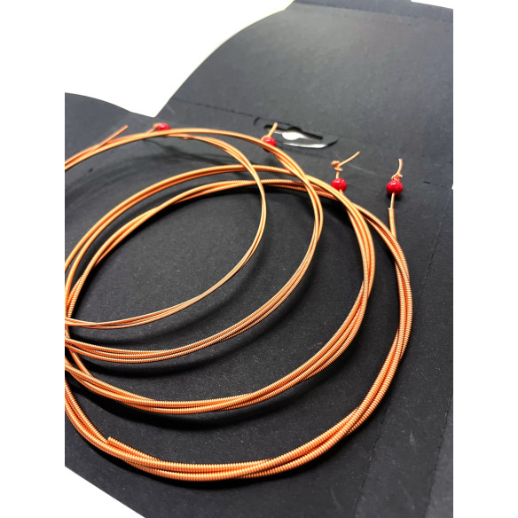 AQUILA Juego Cuerdas Bajo Acústico Round Spirals 320-U