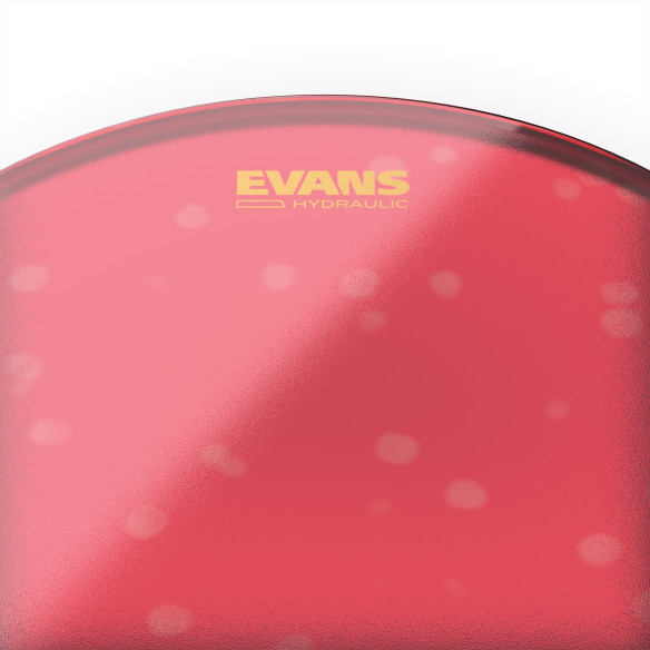 EVANS Juego Parches Fusión Hidráulico rojo (10", 12", 14")  parche caja UV1 14"