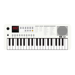 EKT37WH Teclado Mini de 37 Teclas Blanco