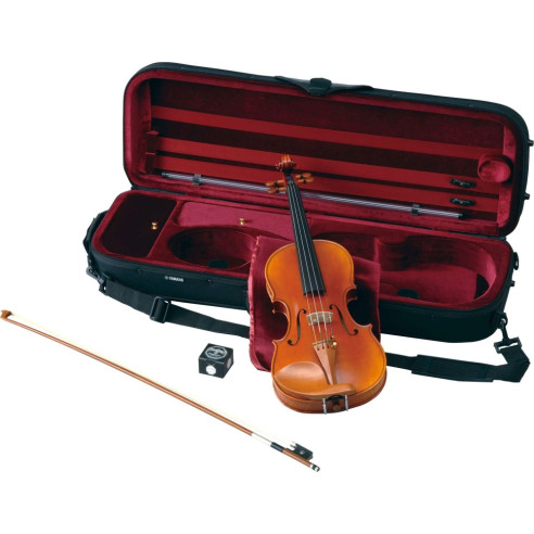 Set completo de violin YAMAHA V20SG 4/4 Violin de Luthier, Excelente sonido Gama Alta.