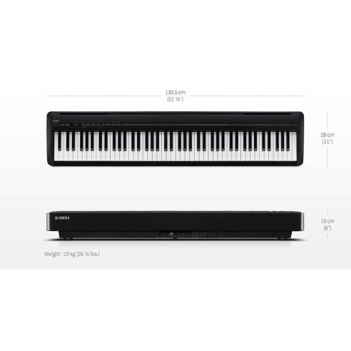 Kawai ES-120 WH Piano Digital Portátil
