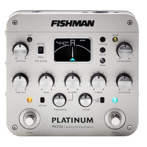 comprar Preamplificador Analógico Platinum Fishman Pro EQ/DI PRO-PLT-201.