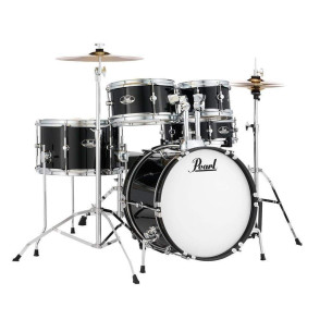 Pearl Bateria Junior Completa Roadshow Jet Black
