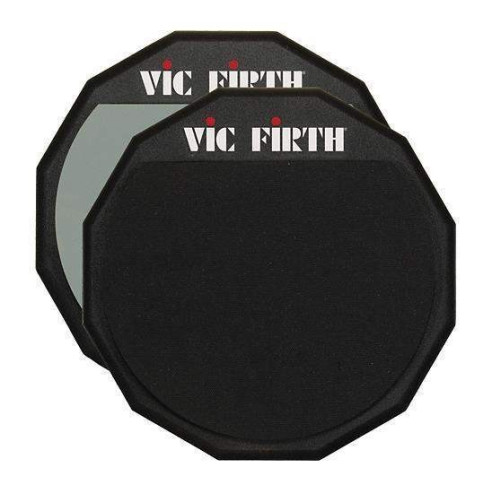 comprar Pad de prácticas de 6" Vic Firth PAD6D, con 2 caras, una de goma blanda y otra dura.