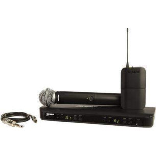 Sistema Inalámbrico dual de mano/petaca SHURE BLX1288E/SM58.