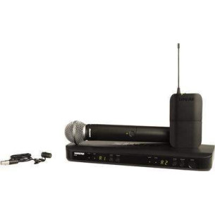 Sistema Inalámbrico dual mano/solapa SHURE BLX1288E/W85.