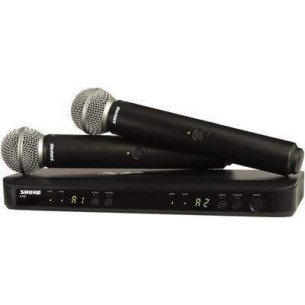 Sistema Inalámbrico dual de mano SHURE BLX288E/SM58