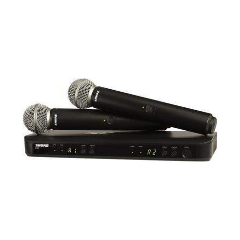 Sistema Inalámbrico dual de mano SHURE BLX288E/SM58