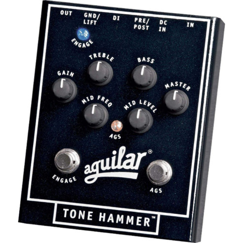 AGUILAR TONE HAMMER, Preamplificador Caja D.I. Equalizador 3 Bandas,