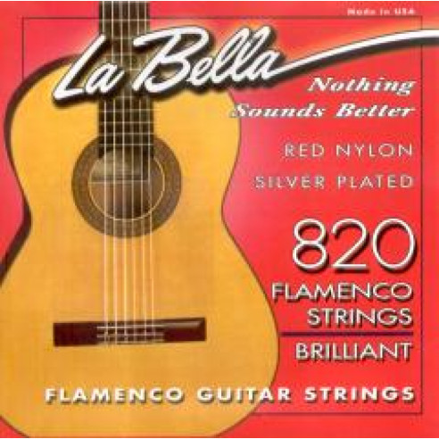 Juego Cuerdas Guitarra Flamenco 820 Roja 