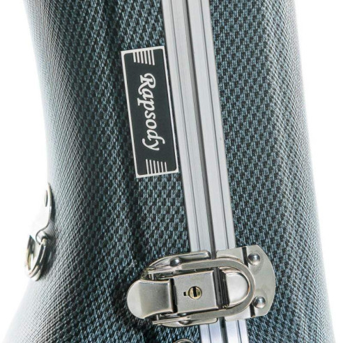 RAPSODY Estuche Guitarra Clásica ABS Armonia Gris 62057