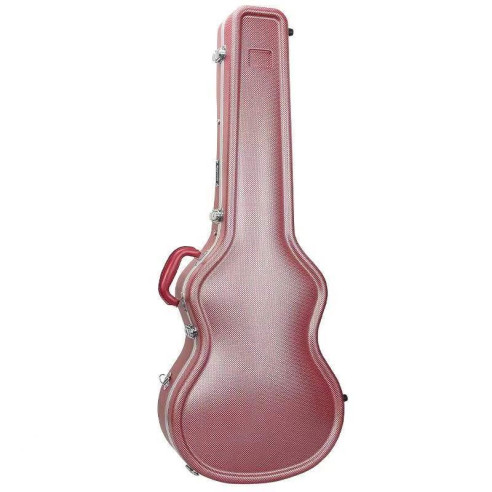 RAPSODY Estuche Guitarra Clásica ABS Protect Rojo 6785