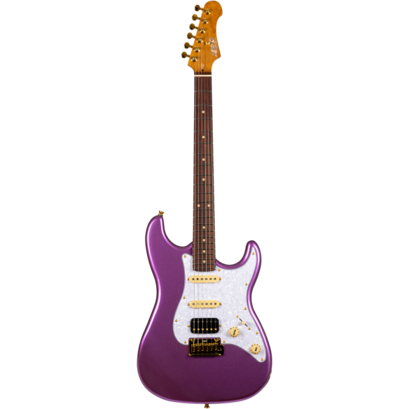 JET JS480-VIG Violet, Gold Hardware Guitarra Eléctrica