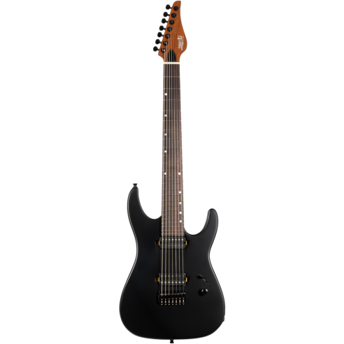 JET JS507 Stygian Satin Black Guitarra Eléctrica 7 Cuerdas