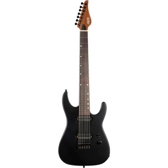 JET JS507 Stygian Satin Black Guitarra Eléctrica 7 Cuerdas