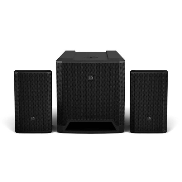 DAVE 12 G4X Sistema de PA activo 2.1 compacto DAVE 12 G4X Sistema de PA activo 2.1 compacto