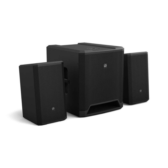 DAVE 12 G4X Sistema de PA activo 2.1 compacto DAVE 12 G4X Sistema de PA activo 2.1 compacto