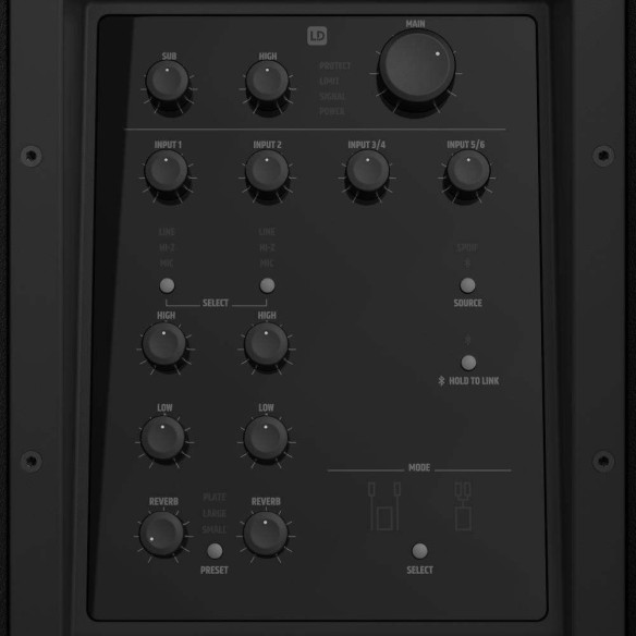 DAVE 12 G4X Sistema de PA activo 2.1 compacto DAVE 12 G4X Sistema de PA activo 2.1 compacto
