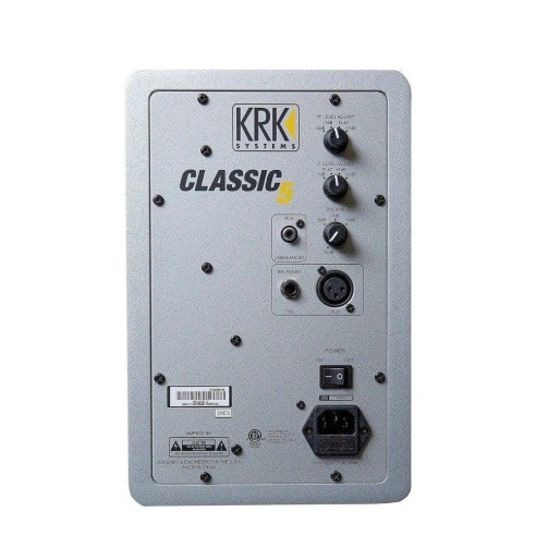 KRK CLASSIC 5 SILVER BLACK Monitor Estudio Clasic 5