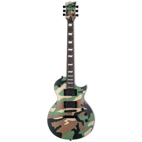 LTD EC-1000 WCS WOODLAND CAMO SATIN Guitarra Eléctrica