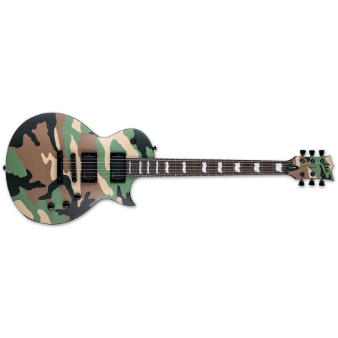 LTD EC-1000 WCS WOODLAND CAMO SATIN Guitarra Eléctrica