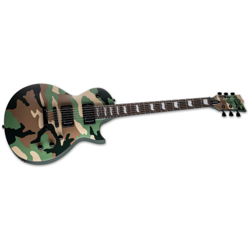 LTD EC-1000 WCS WOODLAND CAMO SATIN Guitarra Eléctrica