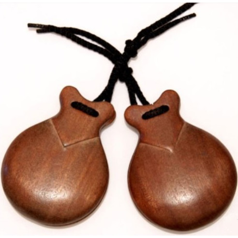 Castañuelas Pulida Caoba nº7