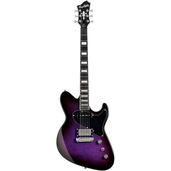 Hagstrom ADINA PRB Guitarra Eléctrica Purple Burst