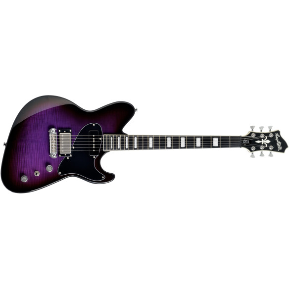 Hagstrom ADINA PRB Guitarra Eléctrica Purple Burst