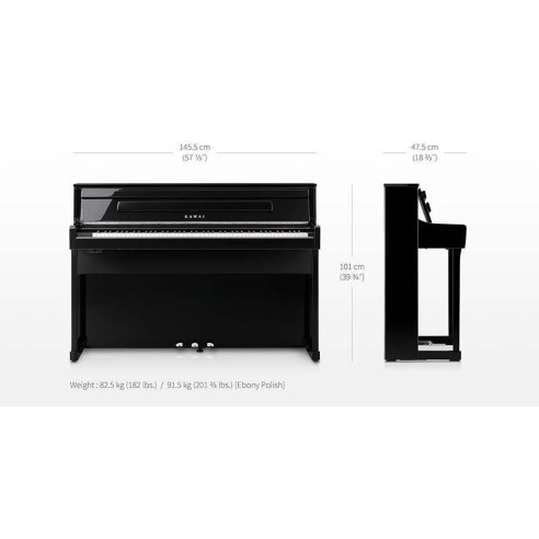 Kawai CA-901 B Piano Digital Negro Mate
