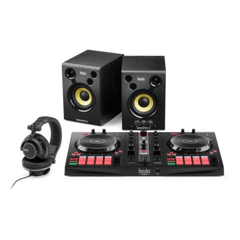 HERCULES DJ ESSENTIALS KIT Pack Controladora DJ