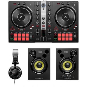 Hercules DJ ESSENTIALS KIT Pack Controladora DJ 2