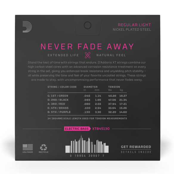 Compra Juego XTB45130 5 Cuerdas 45-130 online | MusicSales